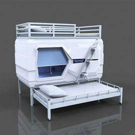 Nice Modern Space Capsule Bed , Podtime Sleeping Pod Triple Egg Pod Bed