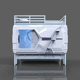 Nice Modern Space Capsule Bed , Podtime Sleeping Pod Triple Egg Pod Bed
